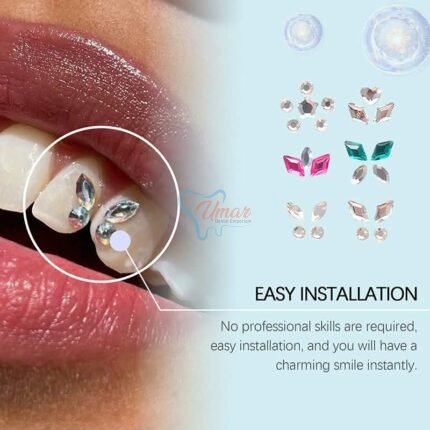 Tooth Jewellery Multishape Rhinestones