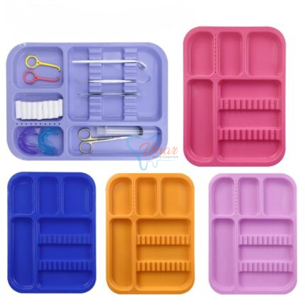 Autoclavable Colorful Plastic Instrument Tray